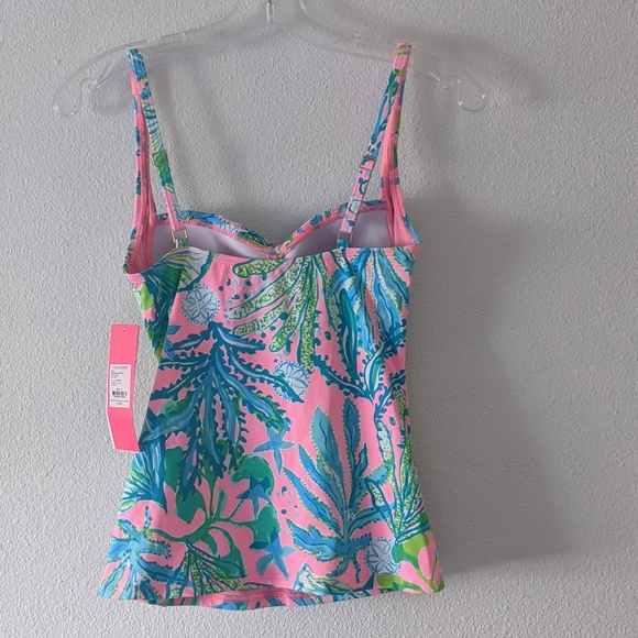 {Lilly Pulitzer} Brand New Bec Tankini Top - Picture 6 of 7